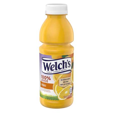 Welch's 100% Orange PET Bottle Juice 16 fl. oz. Bottle, PK12 -  WELCHS, WPD30194